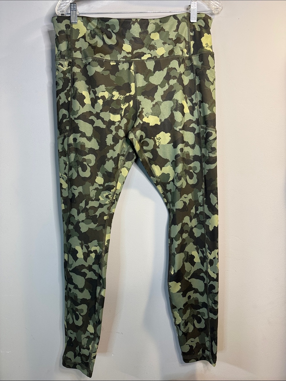 Avia Olive Green Camo Leggings
